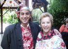 Nacho del Río con Olga Recaj